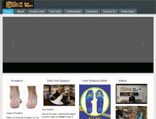 Tablet Screenshot of bonzinsoles.com